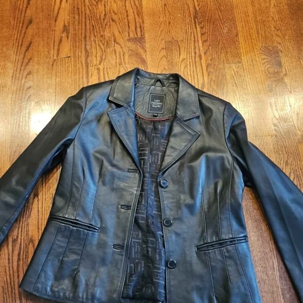 Lady Hathaway Blazer Leather